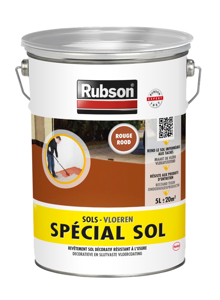 Peinture Spécial Sol Rouge 5l