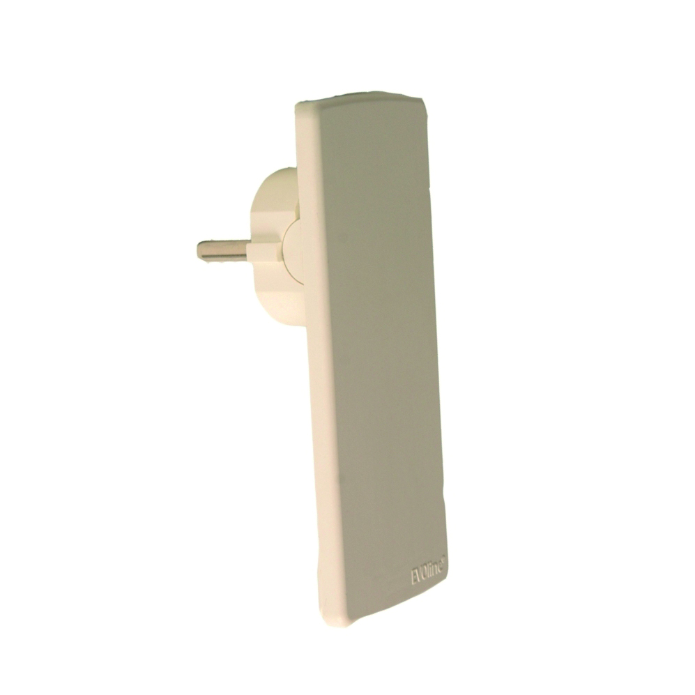 PRISE PLATTE 16A BLANC EVOLINE
