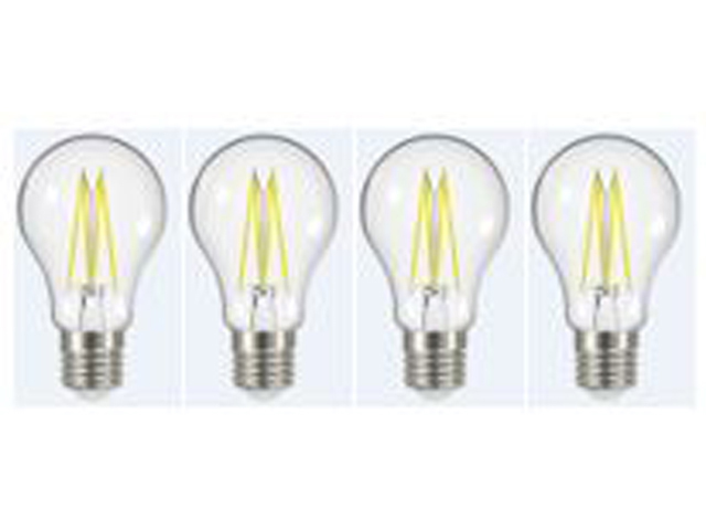Ledlamp Peer E27 Warm Wit - 6,7w - 806lm - 4 St